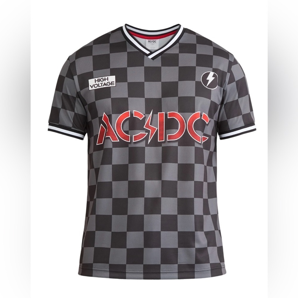AC/DC Men's & Big Men's Graphic Soccer Jersey